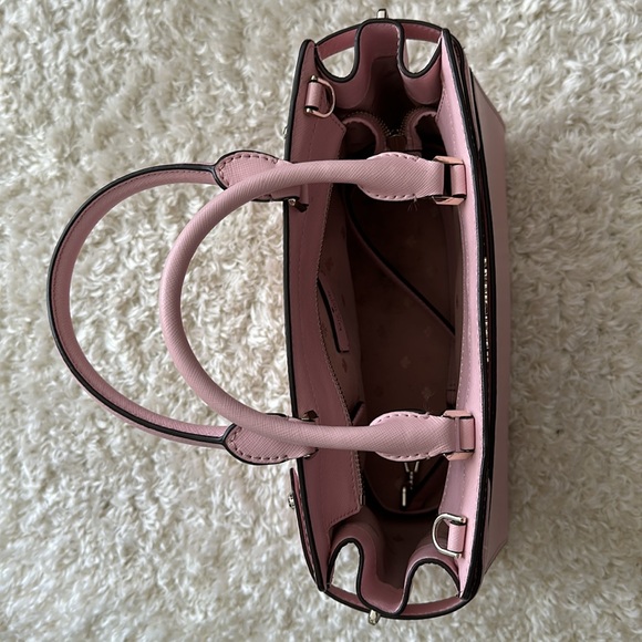 KATE SPADE Madison Saffiano Leather Small Satchel in PINK - Picture 4 of 6